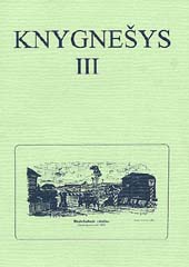 1997 m. Vilniuje ileistos knygos Knygneys. 1864-1904 III tomo virelis