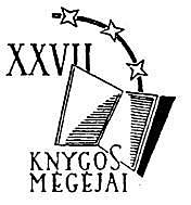 XXVII knygos mėgėjų draugijos ženklas